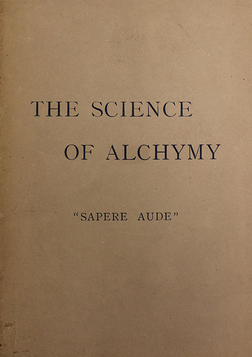 Science of Alchymy