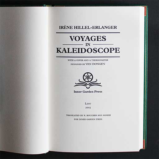 title page of Voyages in Kaleidoscope